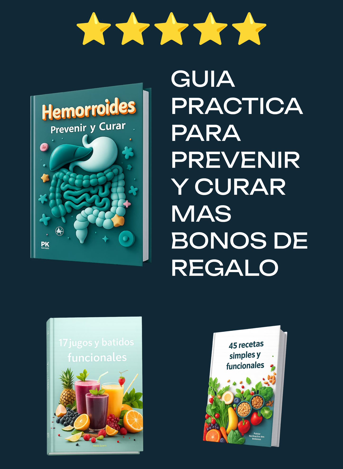 📘 Nutrición que Alivia: Guía Práctica para Hemorroides